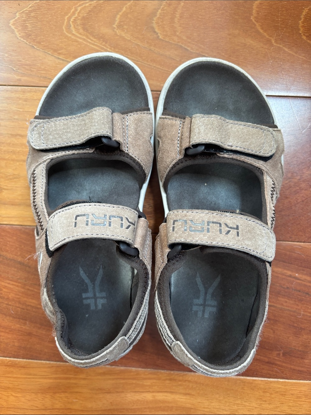 KURU Women’s Tread Hiking Brown Suede Adjustable Strap Sandals